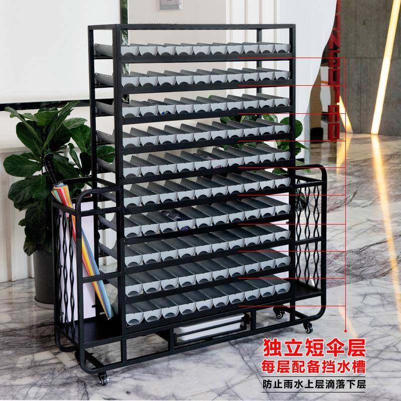 大容量雨架酒店售楼部大堂放伞学架工公司厂校放MF-T1010置伞架柜