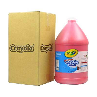 加Crayola绘无品牌/儿乐大桶可水洗料1仑用儿童幼儿早颜教专水彩