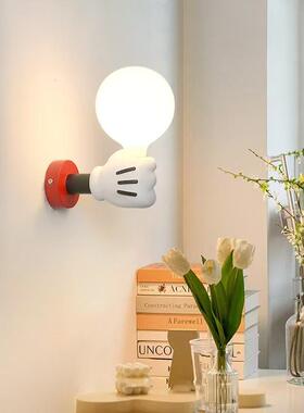 奶油风明装现代圆主形胆极简免开孔天花无玄关过道灯ZOI斗led吸顶