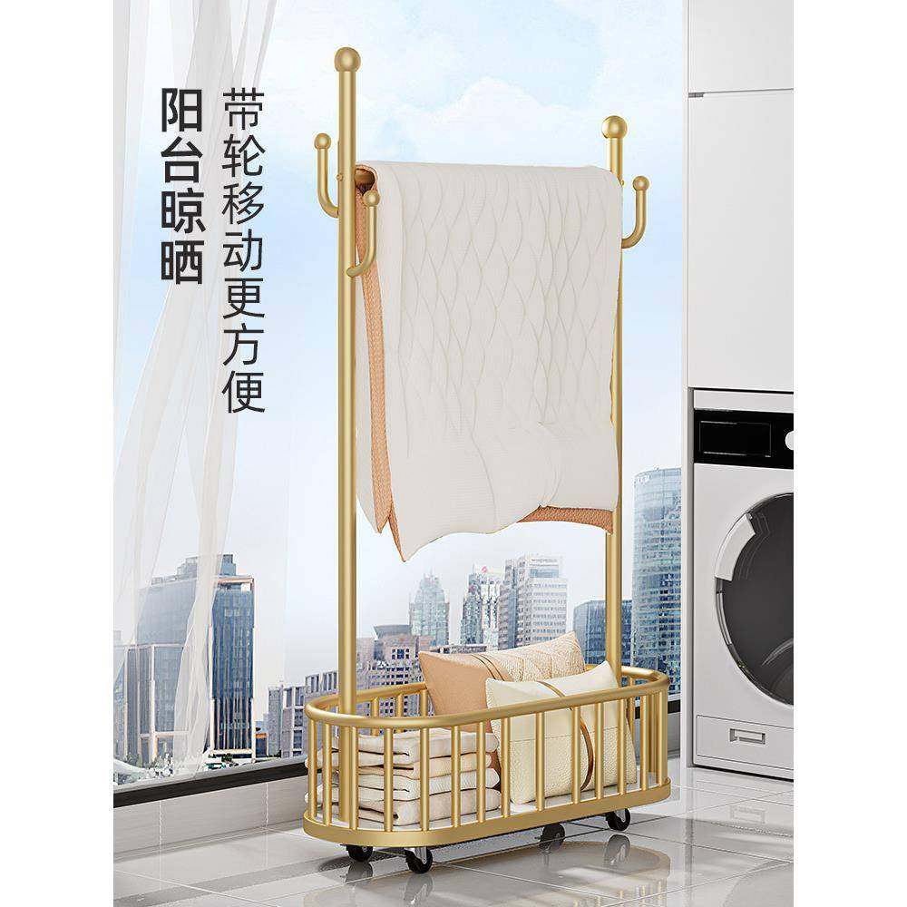 A6L衣架落地卧室家用挂衣架晾衣服杆小室内简易折叠阳台晒凉衣帽,农用物资,其他肥料,淘宝优惠券,粉丝福利购,淘宝优惠卷