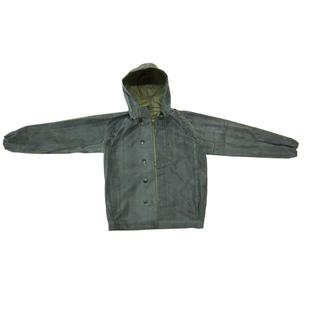 际华3517分解雨衣87式双面穿分解帆布雨衣抗洪抢险劳保橡胶雨衣