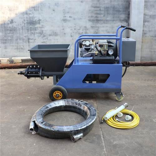 全自动砂浆喷涂机防火涂料粉墙机抹墙机墙面拉毛腻子喷涂机