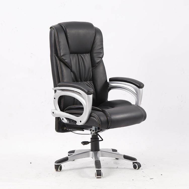 卢卡斯黑色高背午休可躺电脑办公转椅