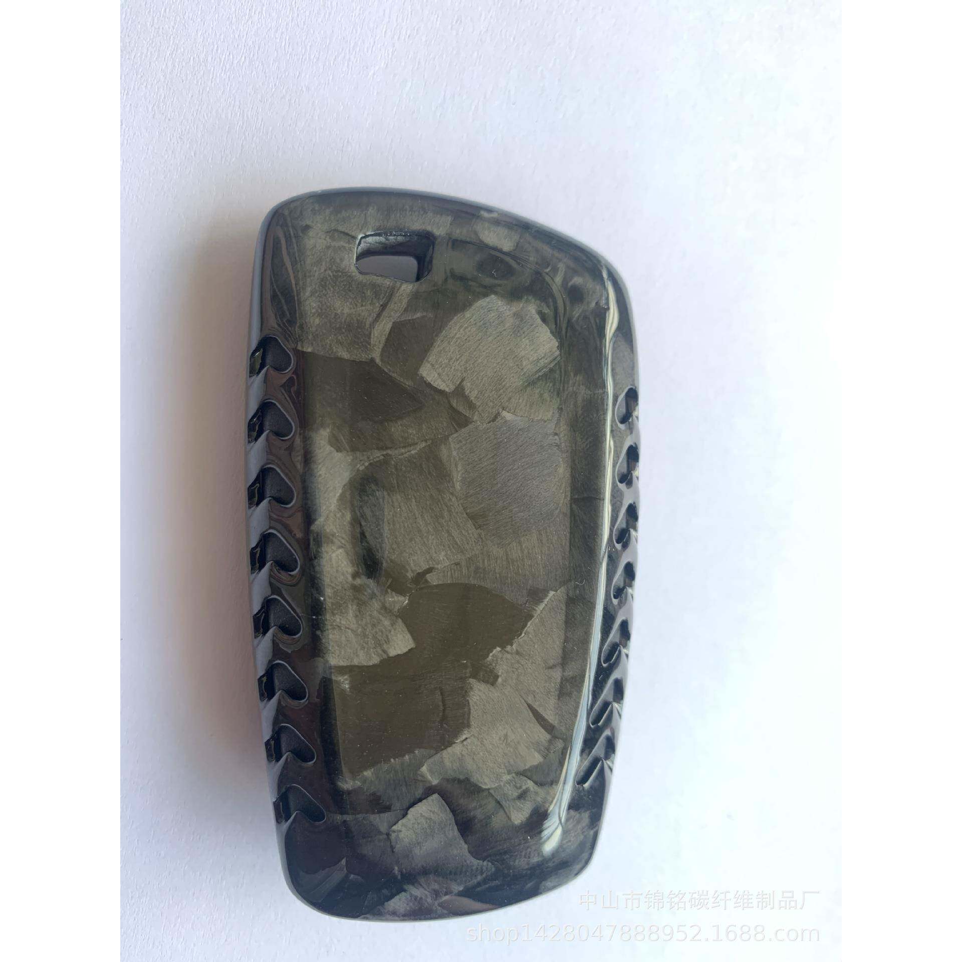适用于宝马碳纤维钥匙525li320li3系4系1系2系X3锻造纹车钥匙壳