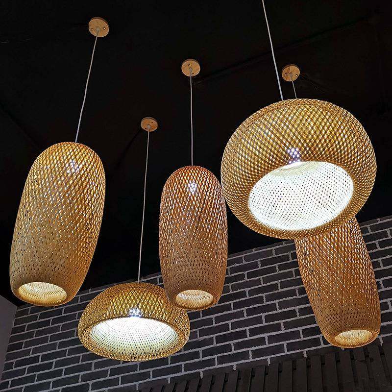 中式吊灯竹编田园餐厅饭店卧室阳台日式灯笼茶室民宿榻榻米灯具,机械设备,其他机械设备,淘宝优惠券,粉丝福利购,淘宝优惠卷