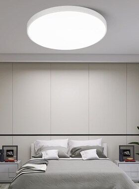 led吸顶灯创意简约现代家用入户走廊过道灯圆形阳台房间灯卧室灯