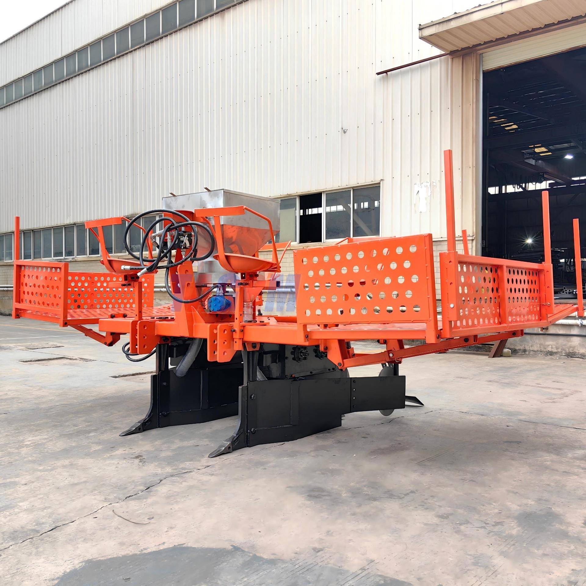 高效率甘蔗种植机告别人工！甘蔗机械化种植，省工又省力