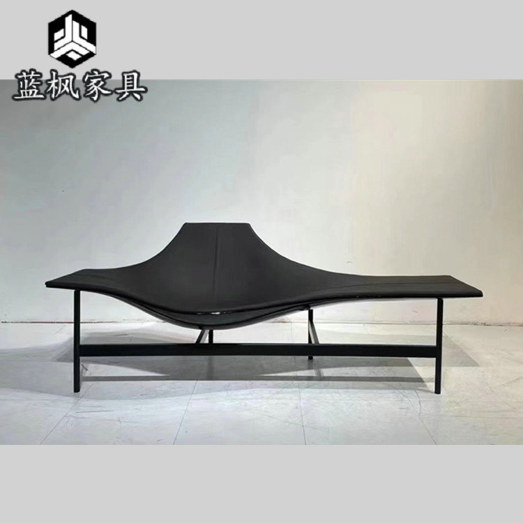 设计师玻璃钢户外休闲躺椅