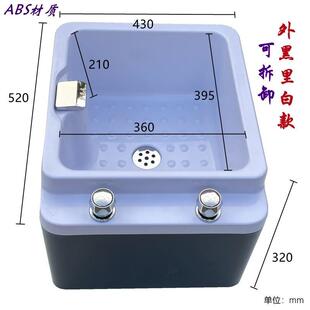 亚克力足浴盆脚BS沐足盆美甲足10048152疗0店泡盆塑料桶洗脚 1款