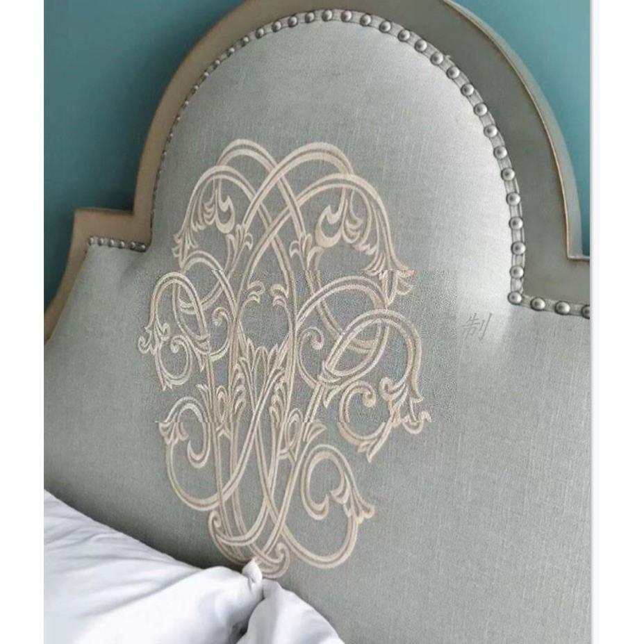 1现20200616代式欧式实木.8米古双人床轻奢主卧新典布艺公主床工