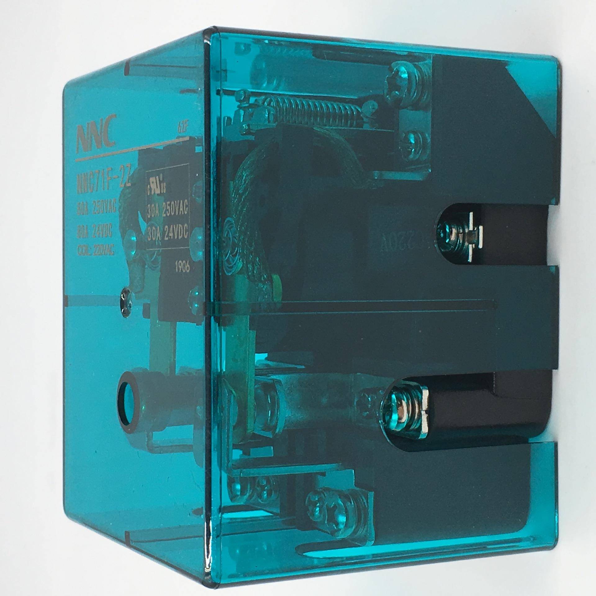 欣替大NNC71F-两C2ZA220V80A大功率继电器代JQX-62F/2935Z两开闭