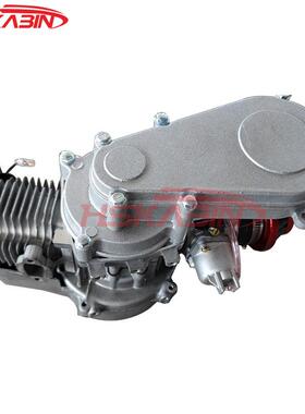 迷二你摩托越野配47/98317车49CC全铝手拉两冲程件发动机汽油机变