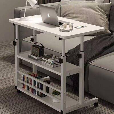 电移桌书用桌桌子学习桌家懒人脑桌简易床边卧FIF室升降学生动桌