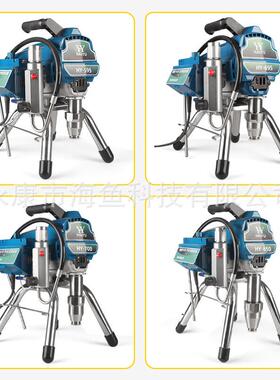 无气喷涂机乳胶漆油RZL漆涂彩钢瓦高漆料大功漆率柱塞机压喷机器