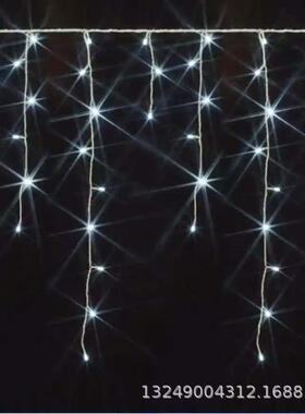 ED窗灯帘灯ONZ圣诞装饰灯串灯氛围彩灯冰L条冰网灯泡壳柱灯节日灯