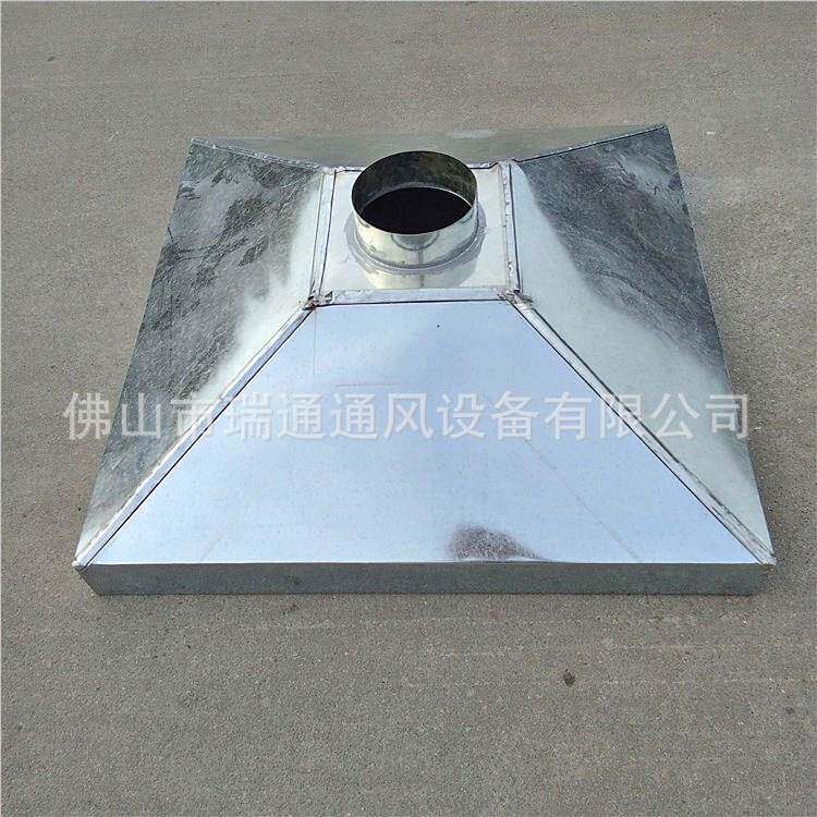 厂家直供尘镀锌铁皮集烟气罩厨房排吸锈烟罩不169钢收集罩