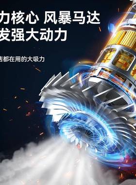 车载小无线手KNS持吸器迷你家用超强大吸力汽车用品便携式型尘吹