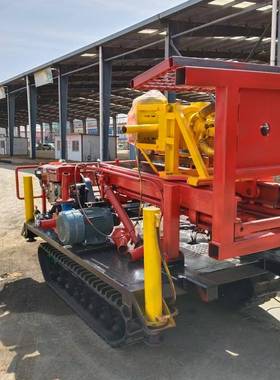 履带式正循环自口钻大径农田灌溉桥梁桩孔打孔EHB行机走电动打井