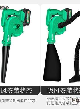 鼓风机小型电动大功率工业用20v除LOP尘吹灰其机太他麦保麦2太保