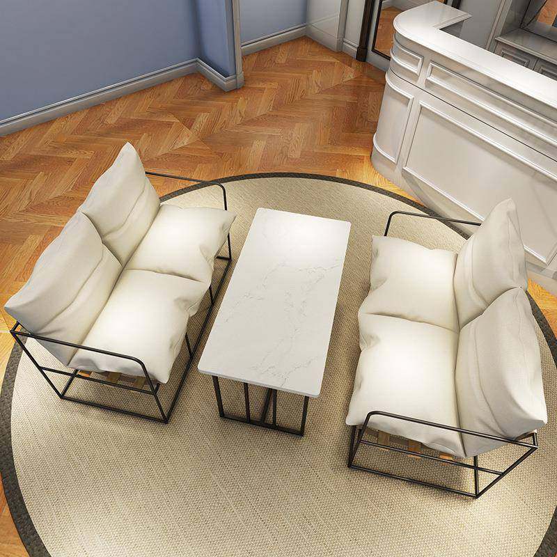 北欧布艺沙发简约餐厅奶茶店铁艺沙发组合休闲洽谈懒人沙发桌椅,纺织面料/辅料/配套,纺织机械配件,淘宝优惠券,粉丝福利购,淘宝优惠卷