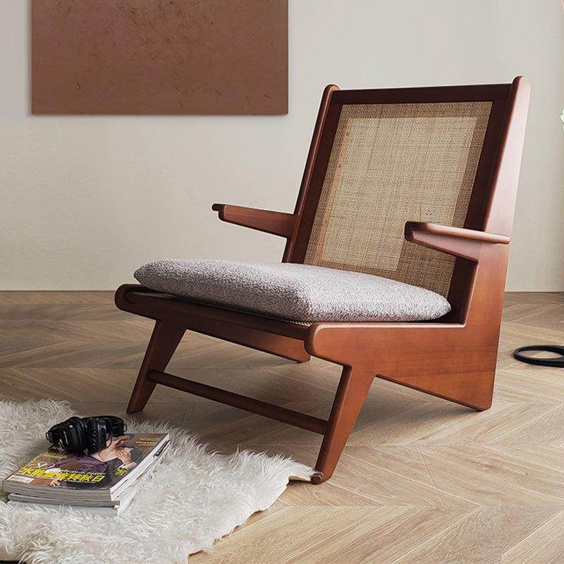 昌迪加尔扶手休闲椅实木藤编沙发椅单人藤椅阳台客厅阅读椅,收纳整理,烫衣板及配件,淘宝优惠券,粉丝福利购,淘宝优惠卷