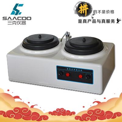 P-2T金相试样抛光机台式双盘抛光机双盘抛光机双盘磨抛机重庆