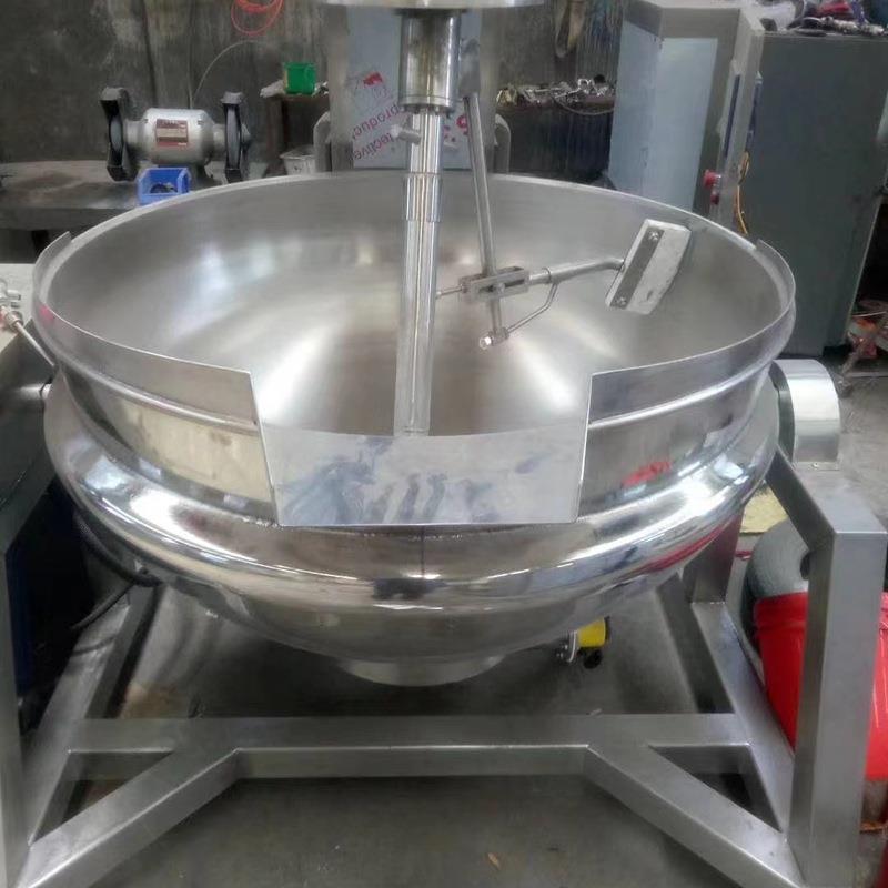 海鲜酱加工设备调味品制作设备香菇酱火锅底料炒料机熬糖机器