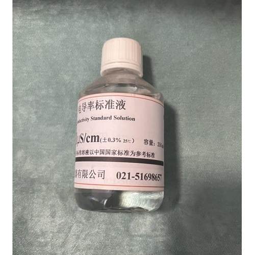 250ml电导标准液电导率仪校正液111.31us/cm/EC电阻仪校准液