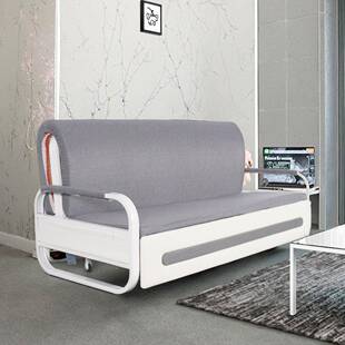 沙发床1米5宽民宿公寓布艺折叠床两用2米宽客厅出租房单人床简约