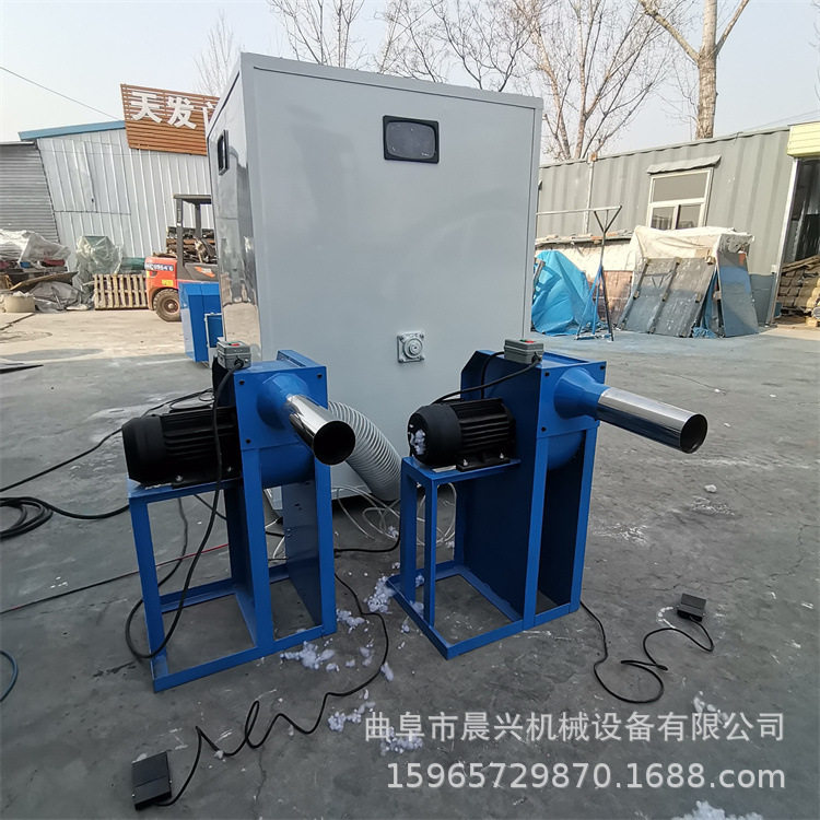 塑料粒子充装机毛绒玩具充棉机乳胶颗粒填充机