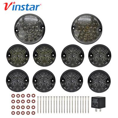 适用路虎卫士信号灯刹车灯转向灯Defender90/11010只套装