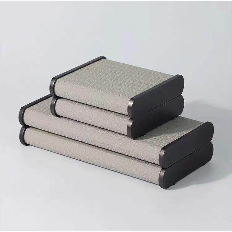 现代轻奢皮革马毛首饰装饰盒摆件软装样板房卧室化妆台客厅茶几,节庆用品/礼品,新娘配件,淘宝优惠券,粉丝福利购,淘宝优惠卷