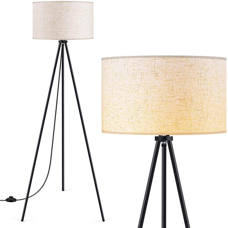 客厅落地灯北欧卧室书房三脚架亚麻灯罩三档调光新款站立灯,机械设备,其他机械设备,淘宝优惠券,粉丝福利购,淘宝优惠卷