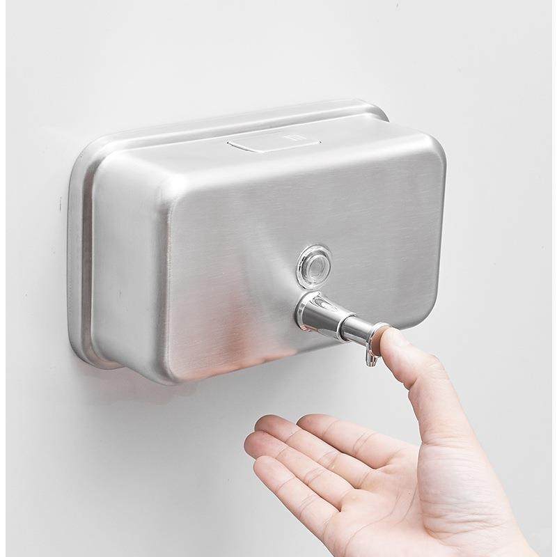 304不锈钢皂液器手动皂液器壁挂式皂液器按压皂液盒给皂器洗手液,节庆用品/礼品,新娘配件,淘宝优惠券,粉丝福利购,淘宝优惠卷