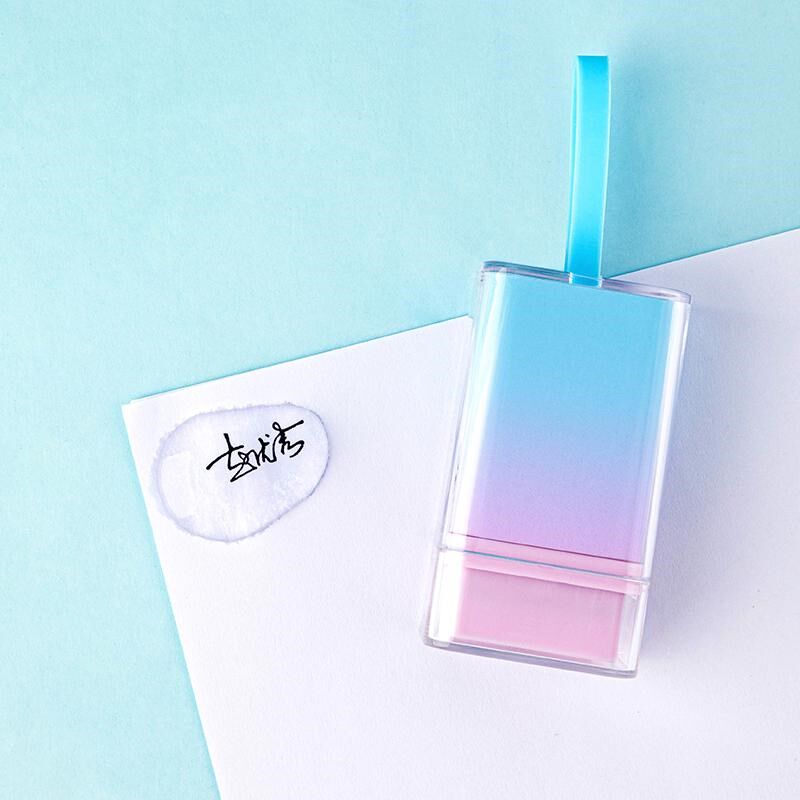 渐变手写签名章姓名字印章私章定制学生教师可携带自动新款刻diy