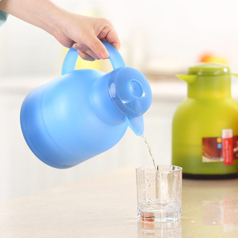 真空玻璃内胆保温壶保温瓶办公家用热水瓶暖水壶瓶欧式1L小暖瓶