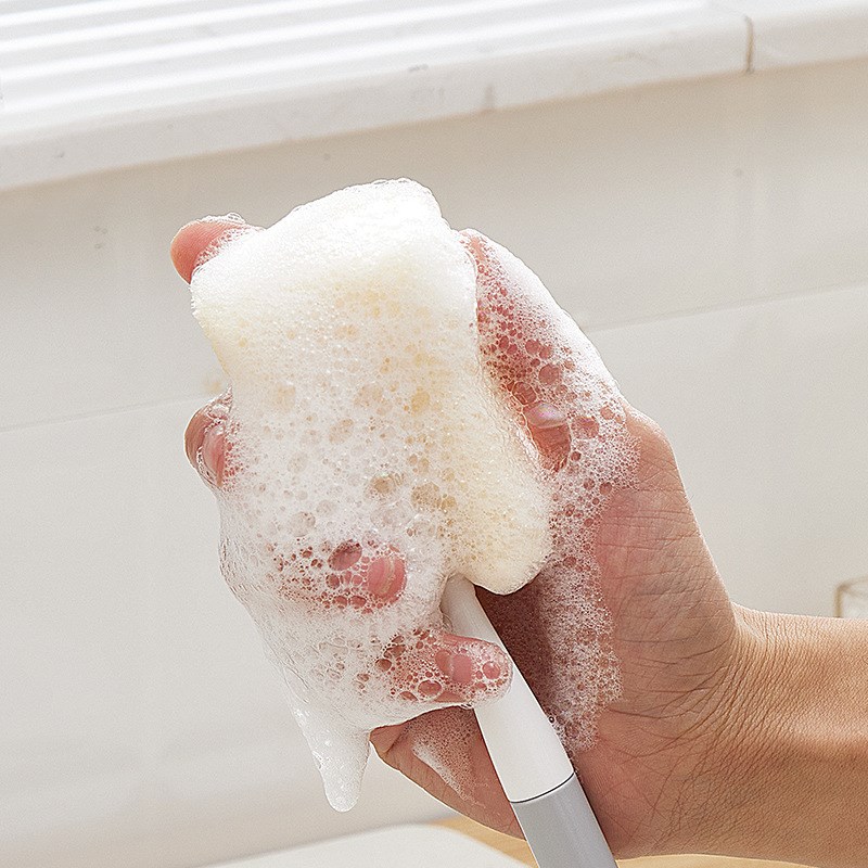 洗杯子刷子长柄家用杯刷专用洗奶瓶刷子水杯刷清洁去污海绵刷中国