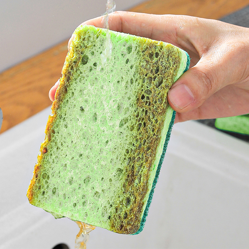 木浆棉抹布洗碗清洁海绵块魔力擦刷锅厨房强力去污神器百洁布工具