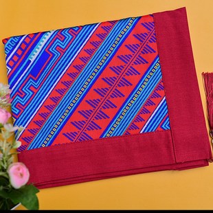 广西壮族民俗风情装饰图 壮锦挂饰民宿客厅墙面民族装饰挂件饰品