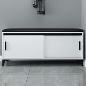 凳 柜一体进门软包坐垫入户长条储物北欧穿鞋 换鞋 凳家用门口可坐鞋