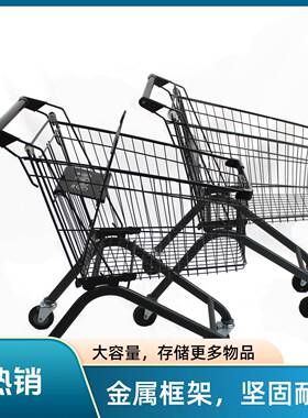 厂家购车物业仓库理货车38250手金属物超市购物车儿童推车式人字