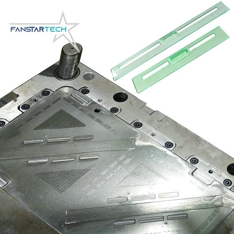 ZRK文具塑料模具三加工塑刻度直尺圆规角尺胶模精具密注塑笔模厂