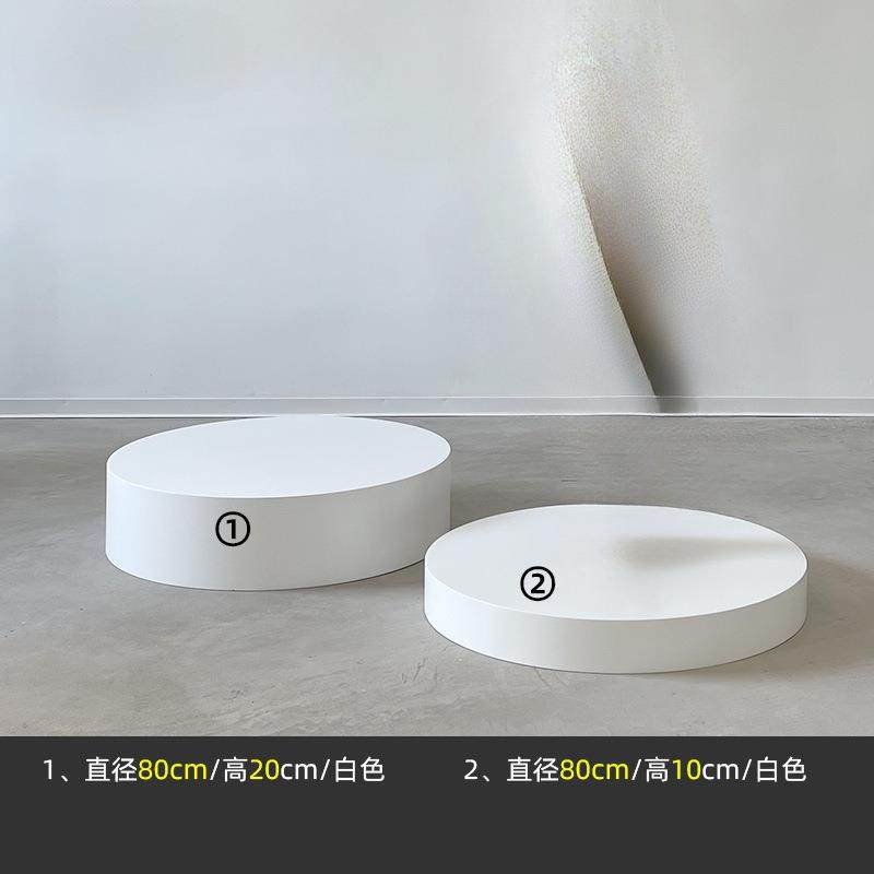 圆烤漆直播站台舞台圆形底07338389座件增高模特脚踩地台展摆示台,家居饰品,装饰摆件,淘宝优惠券,粉丝福利购,淘宝优惠卷