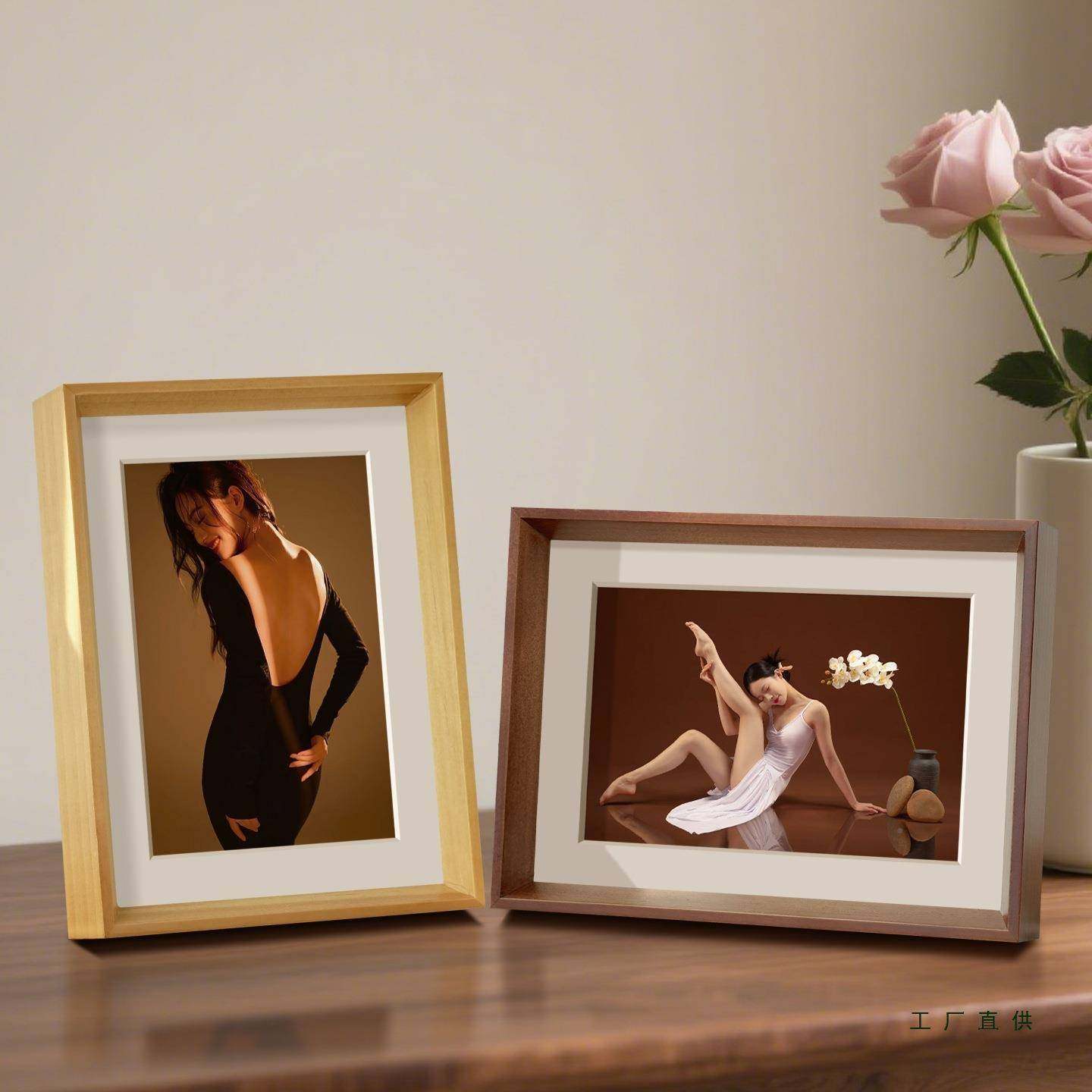 相框摆台高级感照片定制空框6寸7报寸册8寸做成相海画框F99S89MT,家居饰品,DIY亲子装饰画,淘宝优惠券,粉丝福利购,淘宝优惠卷