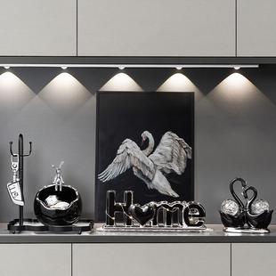 关钥匙收纳摆件QRM入户进轻门口鞋柜锁匙玄奢装饰品乔新迁居礼品