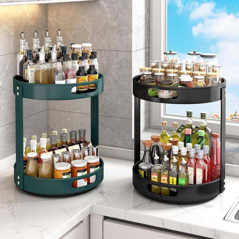 厨房调架可无品牌/旋转层双调味料置物架台面转角油盐酱醋瓶罐收,基础建材,脚轮/万向轮,淘宝优惠券,粉丝福利购,淘宝优惠卷