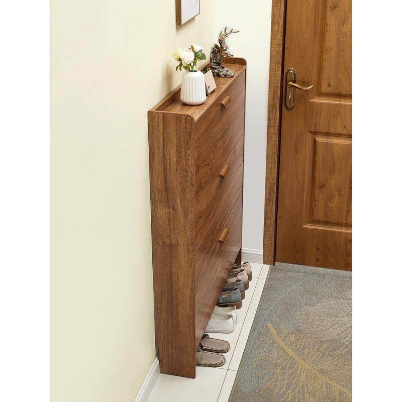 户电梯入户门鞋柜薄款2NVH0cm入家极窄鞋柜用门口30cm口宽门后过