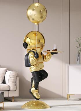 大太航空人宇员大型托盘落地摆件客通用玄OLI关厅电视柜家号居装