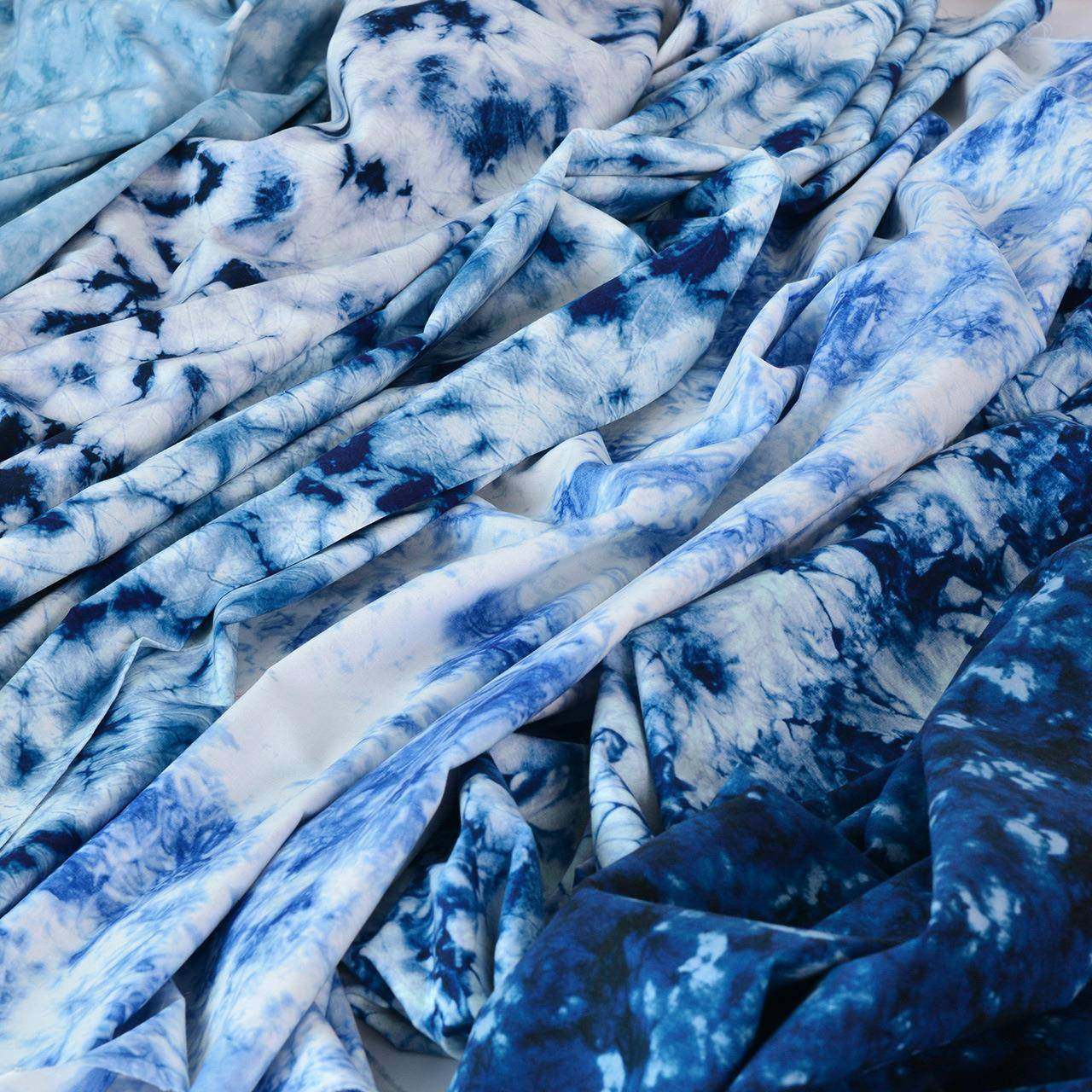 靛蓝布手工d民iy桌布幼儿园创背景环布染幔48858装饰扎染族纯棉布,纺织面料/辅料/配套,印花面料,淘宝优惠券,粉丝福利购,淘宝优惠卷