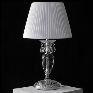 法灯式 2036店浪漫床头 轻奢客厅水晶台灯简约家用别卧室墅馨酒TS